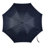 Smooth Leather Polka Dot Umbrella
