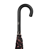 Smooth Leather Polka Dot Umbrella