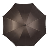 Alligator Leather Solid Stick Umbrella