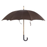 Alligator Leather Solid Stick Umbrella
