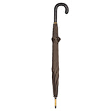 Alligator Leather Solid Stick Umbrella