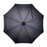 Tartan Polished Chestnut Storm Umbrella