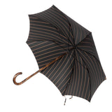 Dark Scorched Ash Solid Stick Umbrella