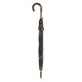 Dark Scorched Ash Solid Stick Umbrella