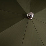 Braided Calf Leather Folding Umbrella