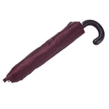 Braided Calf Leather Folding Umbrella
