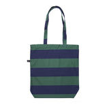 Navy and Green Tote Bag
